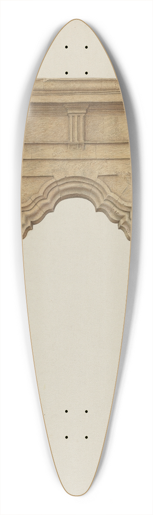 Rose Campbell-Gerke - Archway 39.3 inch art pintail longboard deck