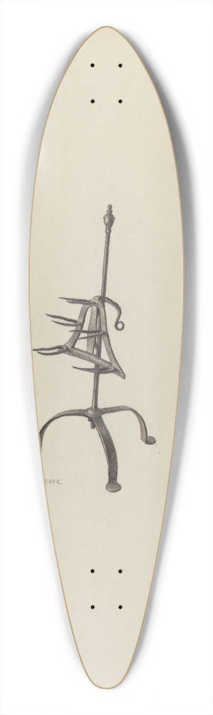 Roy Weber - Trivet 39.3 inch art pintail longboard deck
