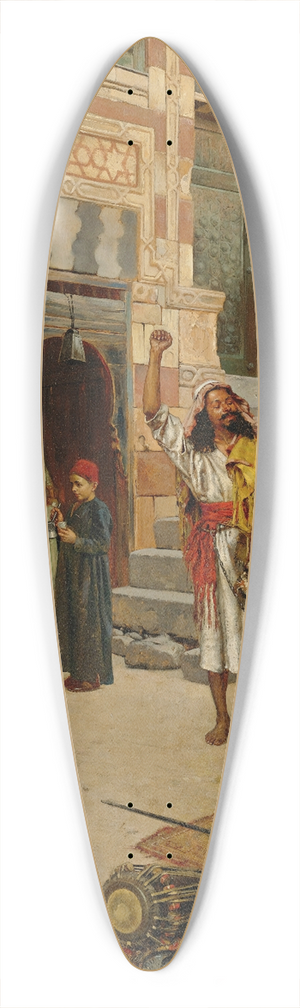 Rudolf Ernst - An Afternoon Show 39.3 inch art pintail longboard deck