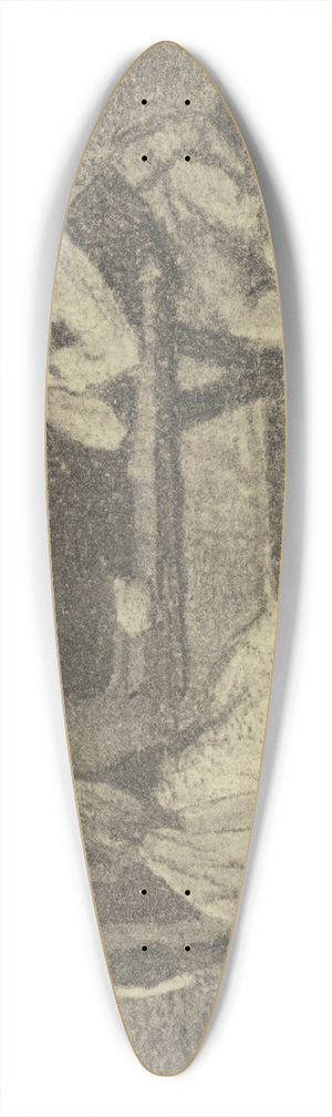 Rudolf Hirth du Frnes - Jgerblut, Mann und Frau sitzen an einem Tisch 39.3 inch art pintail longboard deck