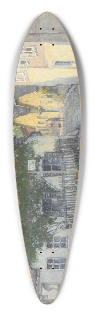 Rudolf Kierner - Aus Sievering 39.3 inch art pintail longboard deck
