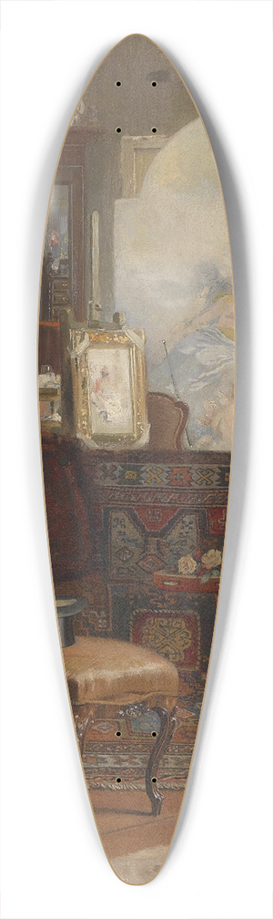 Rudolf Rssler - berraschender Besuch 39.3 inch art pintail longboard deck