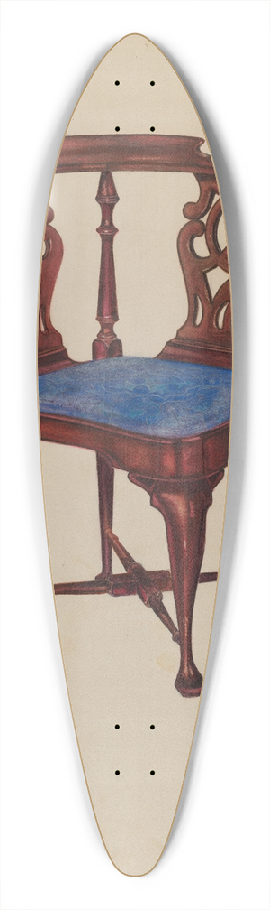 Ruth Bialostosky - Roundabout Chair 39.3 inch art pintail longboard deck