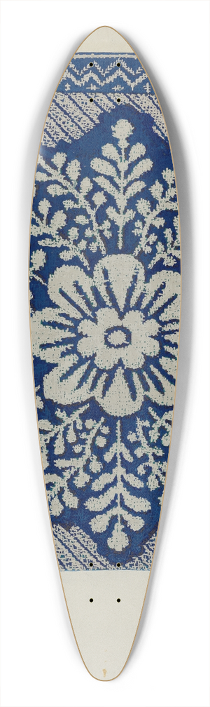 Ruth M. Barnes - Coverlet 39.3 inch art pintail longboard deck