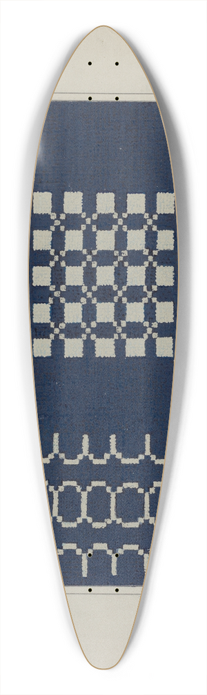 Ruth M. Barnes - Coverlet (Section) 39.3 inch art pintail longboard deck