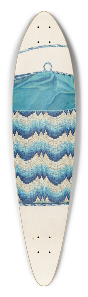 Ruth M. Barnes - Purse 39.3 inch art pintail longboard deck