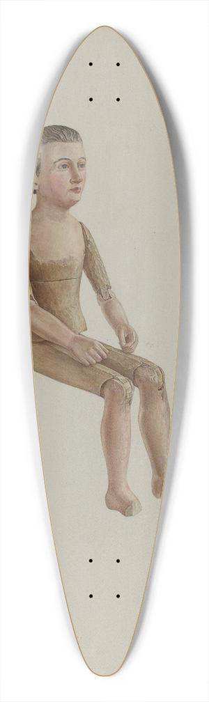 Sadie Berman - Wooden Doll  Sadie Berman 39.3 inch art pintail longboard deck