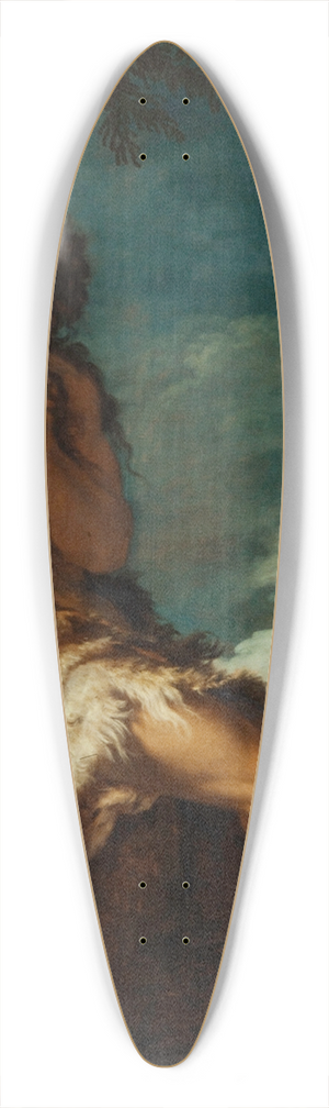 Salvator Rosa - Saint Humphrey (Onuphrius) 39.3 inch art pintail longboard deck
