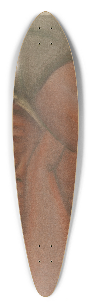 Sam Swerdloff - Negro Girl 39.3 inch art pintail longboard deck