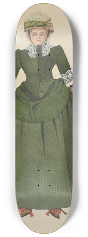 Grace Halpin - Doll 8.25 inch art skate deck
