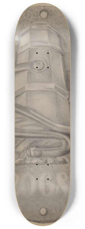Grace Halpin - Firemark 8.25 inch art skate deck