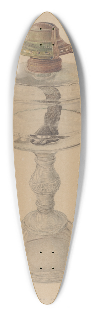 Samuel Faigin - Table Lamp 39.3 inch art pintail longboard deck