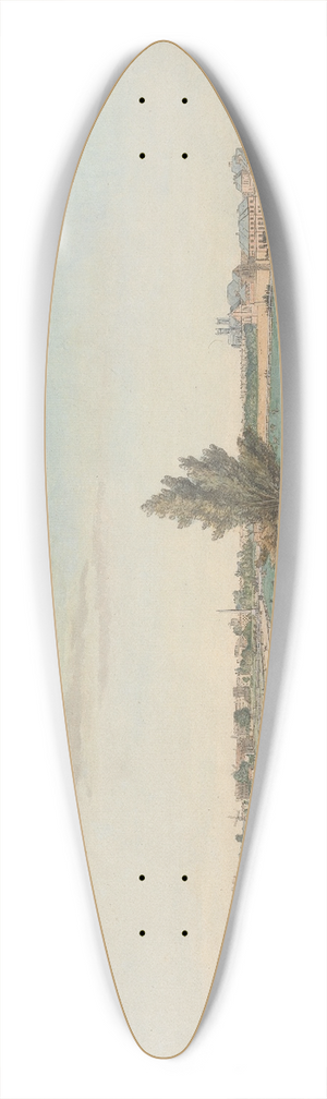 Samuel Hieronymus Grimm - Kennington Common 39.3 inch art pintail longboard deck