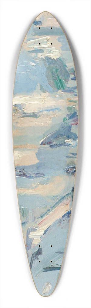 Samuel John Peploe - Paris-Plage 39.3 inch art pintail longboard deck