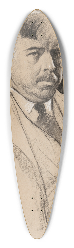Samuel Johnson Woolf - Edward Lee Thorndike 39.3 inch art pintail longboard deck