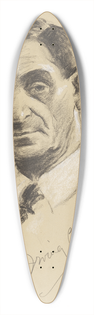 Samuel Johnson Woolf - Irving Berlin 39.3 inch art pintail longboard deck