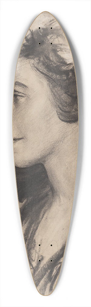 Samuel Johnson Woolf - Nancy Witcher Langhorne Astor, Viscountess Astor 39.3 inch art pintail longboard deck