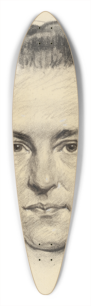Samuel Johnson Woolf - Richard Evelyn Byrd 39.3 inch art pintail longboard deck
