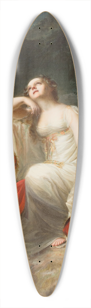 Samuel Lovett Waldo - Despair 39.3 inch art pintail longboard deck