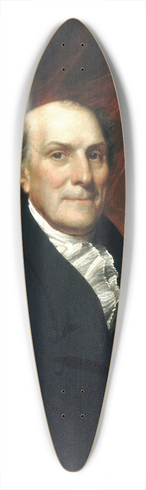 Samuel Lovett Waldo - Matthew Clarkson 39.3 inch art pintail longboard deck
