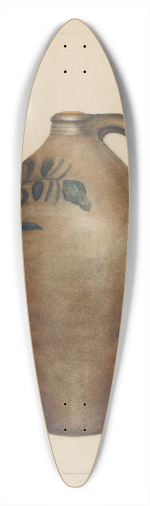 Samuel Sulkowitz - Jug 39.3 inch art pintail longboard deck
