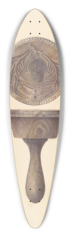 Samuel W. Ford - Butter Mold 39.3 inch art pintail longboard deck
