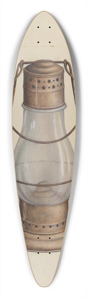 Samuel W. Ford - Lantern 39.3 inch art pintail longboard deck
