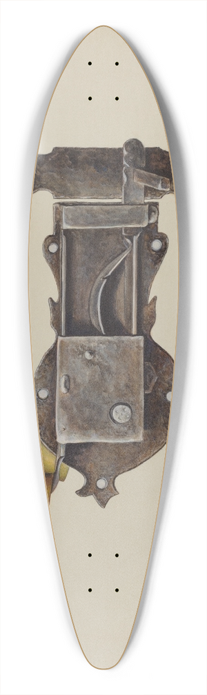 Samuel W. Ford - Lock 39.3 inch art pintail longboard deck