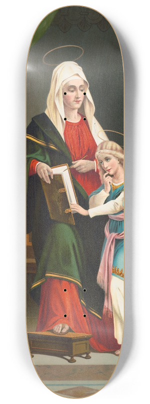 Gray Litho. Co - St. Ann 8.25 inch art skate deck