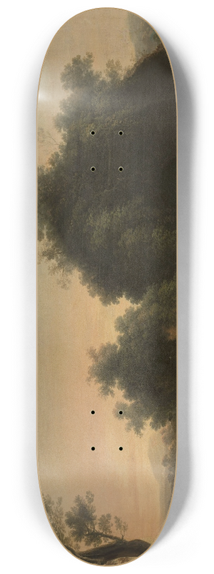 Gregorio Fidanza - Italian style landscape 8.25 inch art skate deck
