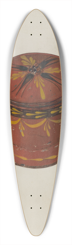 Sara Garfinkel - Toleware Sugar Bowl 39.3 inch art pintail longboard deck