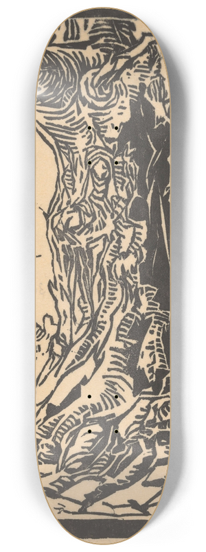 Gretha Pieck - Linde in Lage Vuursche 8.25 inch art skate deck