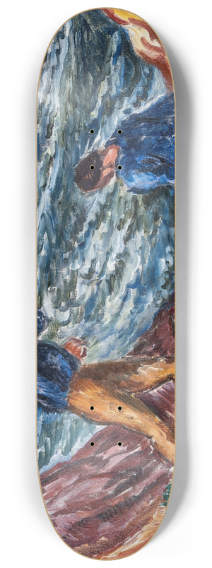 Gsta Sandels - Found on the Shore 8.25 inch art skate deck Gsta Sandels - Found on the Shore 8.25 inch art skate deck