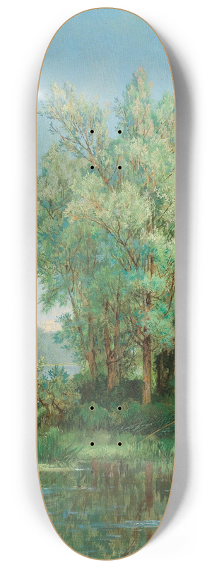 Alexandre Ren Veron - Family Excursion To The River 8.25 inch art skate deck Alexandre Ren Veron - Family Excursion To The River 8.25 inch art skate deck