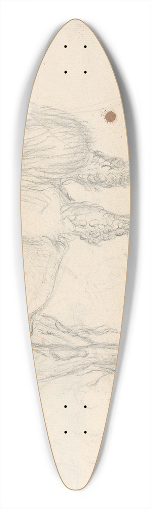 Sawrey Gilpin - Study of a Camel facing right 39.3 inch art pintail longboard deck