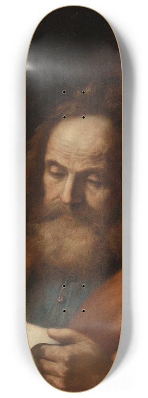 Guercino - Saint Luke 8.25 inch art skate deck