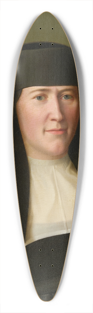Sebastian Luz - Karoline Kaspar, Mother Superior at St. Ursulas 39.3 inch art pintail longboard deck