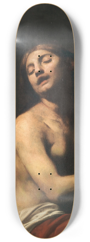 Guido Cagnacci - The Penitent Mary Magdalene 8.25 inch art skate deck
