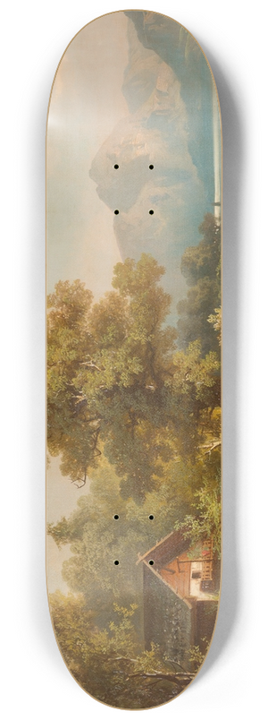 Guido Hampe - At Lake Lucerne 8.25 inch art skate deck