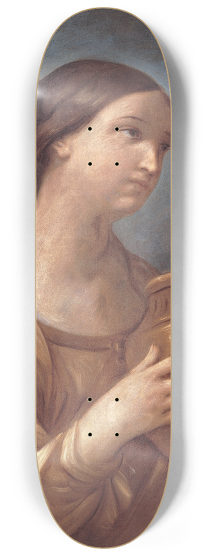 Guido Reni - Magdalene With The Jar Of Ointment 8.25 inch art skate deck Guido Reni - Magdalene With The Jar Of Ointment 8.25 inch art skate deck