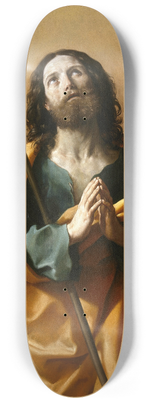 Guido Reni - Saint James the Greater 8.25 inch art skate deck Guido Reni - Saint James the Greater 8.25 inch art skate deck