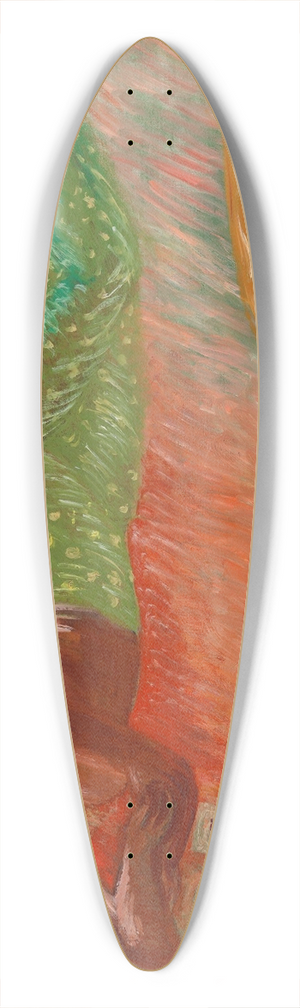 Sigrid Hjertn - Reclining Odalisque 39.3 inch art pintail longboard deck