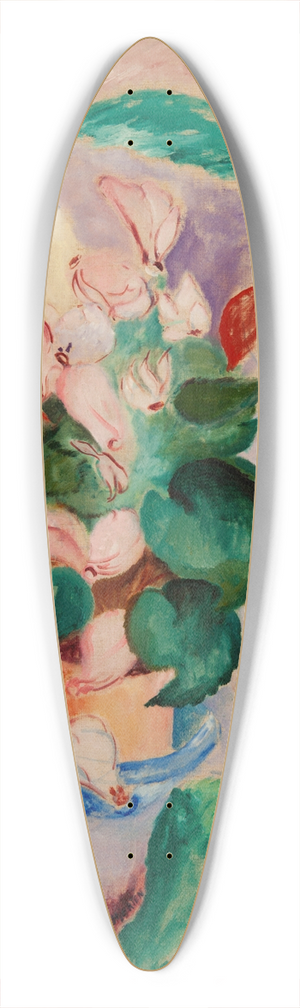 Sigrid Hjertn - Still Life 39.3 inch art pintail longboard deck