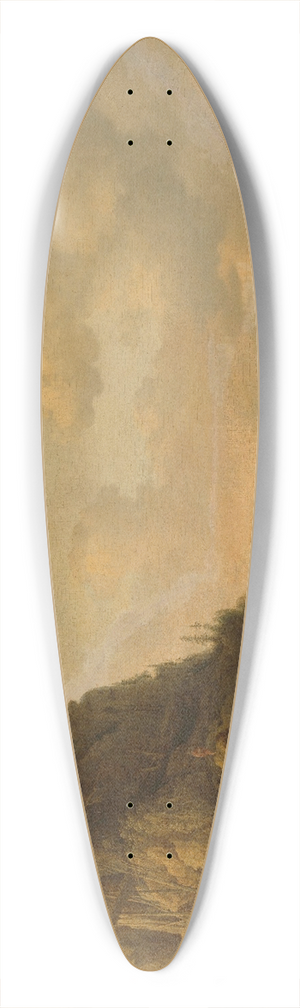 Simon de Vlieger - Rocky Coast 39.3 inch art pintail longboard deck