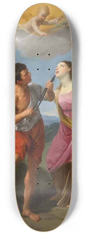 Guido Reni - The Martyrdom of Saint Apollonia 8.25 inch art skate deck Guido Reni - The Martyrdom of Saint Apollonia 8.25 inch art skate deck