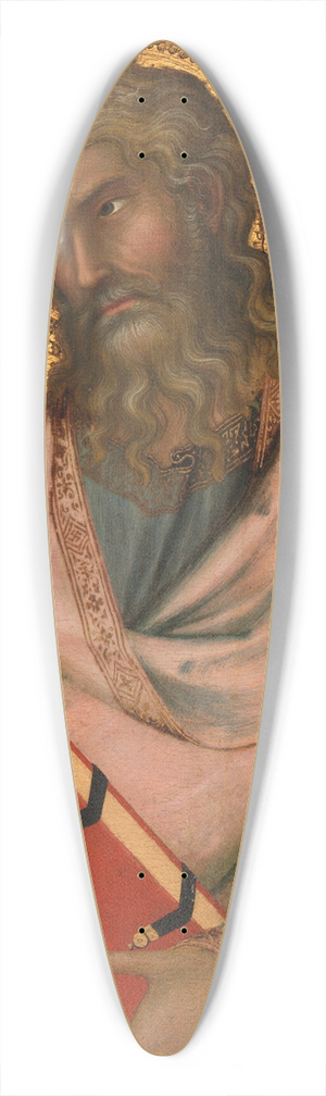 Simone Martini - Saint Andrew 39.3 inch art pintail longboard deck