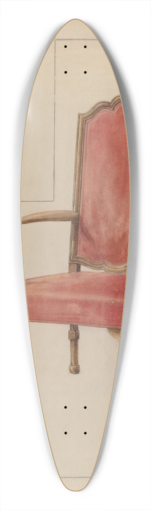 Simon Weiss - Armchair 39.3 inch art pintail longboard deck