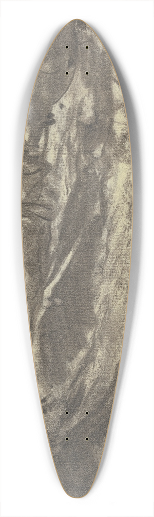 Sion Longley Wenban - Forest glade 39.3 inch art pintail longboard deck