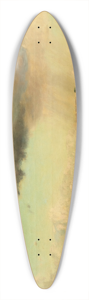 Sir David Murray - Before the Storm 39.3 inch art pintail longboard deck