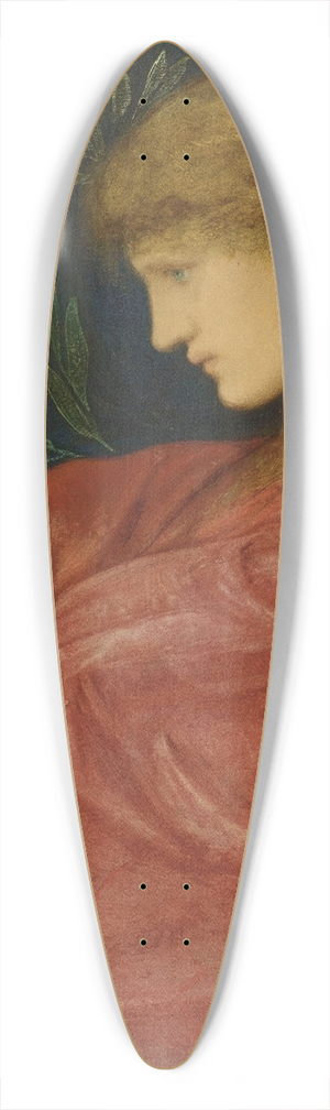 Sir Edward Coley Burne-Jones - Astrologia 39.3 inch art pintail longboard deck